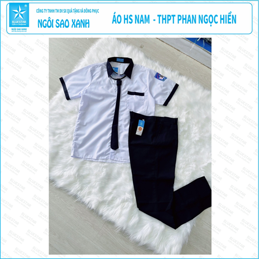 ÁO NAM 69A - THPT PHAN NGỌC HIỂN